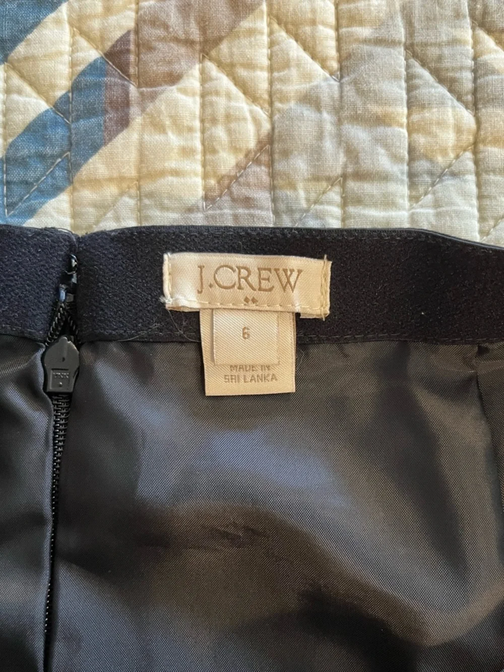 J. Crew Pleather Pleated Skirt
